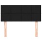 vidaXL Cabecero de tela negro 90x5x78/88 cm vidaXL Cabecero de tela negro 90x5x78/88 cm