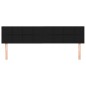 vidaXL Cabeceros 2 unidades de tela negro 80x5x78/88 cm vidaXL Cabeceros 2 unidades de tela negro 80x5x78/88 cm