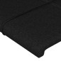 vidaXL Cabeceros 2 unidades de tela negro 80x5x78/88 cm vidaXL Cabeceros 2 unidades de tela negro 80x5x78/88 cm