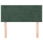 vidaXL Cabecero de terciopelo verde oscuro 100x5x78/88 cm vidaXL Cabecero de terciopelo verde oscuro 100x5x78/88 cm
