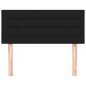 vidaXL Cabecero de tela negro 80x5x78/88 cm vidaXL Cabecero de tela negro 80x5x78/88 cm