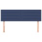 vidaXL Cabeceros 2 unidades tela azul 72x5x78/88 cm vidaXL Cabeceros 2 unidades tela azul 72x5x78/88 cm