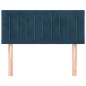 vidaXL Cabecero de terciopelo azul 100x5x78/88 cm vidaXL Cabecero de terciopelo azul 100x5x78/88 cm