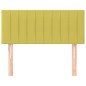 vidaXL Cabecero de tela verde 100x5x78/88 cm vidaXL Cabecero de tela verde 100x5x78/88 cm