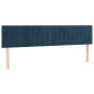vidaXL Cabeceros 2 unidades de terciopelo azul oscuro 80x5x78/88 cm vidaXL Cabeceros 2 unidades de terciopelo azul oscuro 80x5x78/88 cm