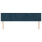 vidaXL Cabeceros 2 unidades de terciopelo azul oscuro 80x5x78/88 cm vidaXL Cabeceros 2 unidades de terciopelo azul oscuro 80x5x78/88 cm