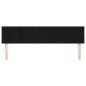 vidaXL Cabeceros 2 unidades de terciopelo negro 100x5x78/88 cm vidaXL Cabeceros 2 unidades de terciopelo negro 100x5x78/88 cm