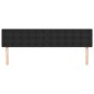 vidaXL Cabeceros 2 unidades de cuero sintético negro 90x5x78/88 cm vidaXL Cabeceros 2 unidades de cuero sintético negro 90x5x78/88 cm