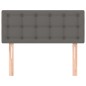 vidaXL Cabecero de cuero sintético gris 80x5x78/88 cm vidaXL Cabecero de cuero sintético gris 80x5x78/88 cm