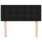 vidaXL Cabecero de tela negro 80x5x78/88 cm vidaXL Cabecero de tela negro 80x5x78/88 cm