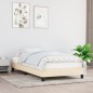 vidaXL Estructura de cama de tela color crema 80x200 cm vidaXL Estructura de cama de tela color crema 80x200 cm