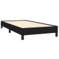 vidaXL Estructura de cama de tela negro 90x190 cm vidaXL Estructura de cama de tela negro 90x190 cm