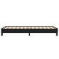 vidaXL Estructura de cama de tela negro 90x190 cm vidaXL Estructura de cama de tela negro 90x190 cm