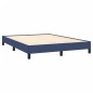 vidaXL Estructura de cama de tela azul 140x190 cm vidaXL Estructura de cama de tela azul 140x190 cm