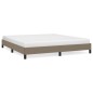 vidaXL Estructura de cama de tela gris taupe 160x200 cm vidaXL Estructura de cama de tela gris taupe 160x200 cm