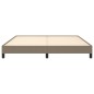 vidaXL Estructura de cama de tela gris taupe 160x200 cm vidaXL Estructura de cama de tela gris taupe 160x200 cm