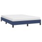 vidaXL Estructura de cama de tela gris taupe azul 140x200 cm vidaXL Estructura de cama de tela gris taupe azul 140x200 cm