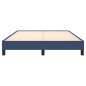 vidaXL Estructura de cama de tela gris taupe azul 140x200 cm vidaXL Estructura de cama de tela gris taupe azul 140x200 cm
