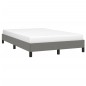 vidaXL Estructura de cama de tela gris oscuro 120x200 cm vidaXL Estructura de cama de tela gris oscuro 120x200 cm