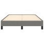 vidaXL Estructura de cama de tela gris oscuro 120x200 cm vidaXL Estructura de cama de tela gris oscuro 120x200 cm
