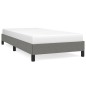 vidaXL Estructura de cama de tela gris oscura 90x200 cm vidaXL Estructura de cama de tela gris oscura 90x200 cm