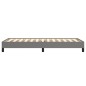 vidaXL Estructura de cama de tela gris oscura 90x200 cm vidaXL Estructura de cama de tela gris oscura 90x200 cm