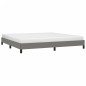 vidaXL Estructura de cama tela gris oscuro 200x200 cm vidaXL Estructura de cama tela gris oscuro 200x200 cm