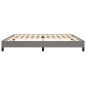 vidaXL Estructura de cama tela gris oscuro 200x200 cm vidaXL Estructura de cama tela gris oscuro 200x200 cm