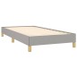 vidaXL Estructura de cama de tela gris claro 80x200 cm vidaXL Estructura de cama de tela gris claro 80x200 cm