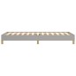 vidaXL Estructura de cama de tela gris claro 80x200 cm vidaXL Estructura de cama de tela gris claro 80x200 cm