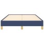 vidaXL Estructura de cama de tela azul 120x200 cm vidaXL Estructura de cama de tela azul 120x200 cm