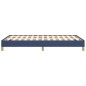 vidaXL Estructura de cama de tela azul 120x200 cm vidaXL Estructura de cama de tela azul 120x200 cm