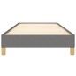 vidaXL Estructura de cama de tela gris oscuro 90x190 cm vidaXL Estructura de cama de tela gris oscuro 90x190 cm