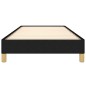 vidaXL Estructura de cama de tela negro 80x200 cm vidaXL Estructura de cama de tela negro 80x200 cm