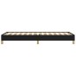 vidaXL Estructura de cama de tela negro 80x200 cm vidaXL Estructura de cama de tela negro 80x200 cm