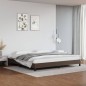 vidaXL Estructura de cama de cuero sintético marrón 200x200 cm vidaXL Estructura de cama de cuero sintético marrón 200x200 cm