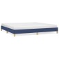 vidaXL Estructura de cama de tela gris taupe azul 200x200 cm vidaXL Estructura de cama de tela gris taupe azul 200x200 cm