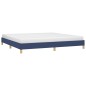 vidaXL Estructura de cama de tela gris taupe azul 200x200 cm vidaXL Estructura de cama de tela gris taupe azul 200x200 cm