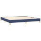 vidaXL Estructura de cama de tela gris taupe azul 200x200 cm vidaXL Estructura de cama de tela gris taupe azul 200x200 cm