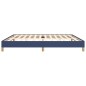 vidaXL Estructura de cama de tela gris taupe azul 200x200 cm vidaXL Estructura de cama de tela gris taupe azul 200x200 cm