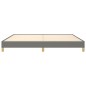 vidaXL Estructura de cama tela gris oscuro 200x200 cm vidaXL Estructura de cama tela gris oscuro 200x200 cm