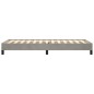 vidaXL Estructura de cama de terciopelo gris claro 90x190 cm vidaXL Estructura de cama de terciopelo gris claro 90x190 cm