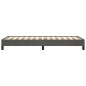 vidaXL Estructura de cama de terciopelo gris oscuro 100x200 cm vidaXL Estructura de cama de terciopelo gris oscuro 100x200 cm