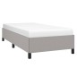 vidaXL Estructura de cama de tela gris claro 80x200 cm vidaXL Estructura de cama de tela gris claro 80x200 cm