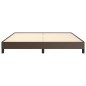 vidaXL Estructura de cama de cuero sintético marrón 180x200 cm vidaXL Estructura de cama de cuero sintético marrón 180x200 cm