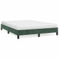 vidaXL Estructura de cama de terciopelo verde 140x190 cm vidaXL Estructura de cama de terciopelo verde 140x190 cm