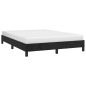 vidaXL Estructura de cama de terciopelo negra 140x200 cm vidaXL Estructura de cama de terciopelo negra 140x200 cm