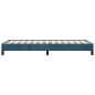 vidaXL Estructura de cama de terciopelo azul 80x200 cm vidaXL Estructura de cama de terciopelo azul 80x200 cm