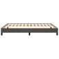 vidaXL Estructura de cama de terciopelo gris oscuro 140x190 cm vidaXL Estructura de cama de terciopelo gris oscuro 140x190 cm
