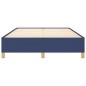 vidaXL Estructura de cama de tela azul 140x190 cm vidaXL Estructura de cama de tela azul 140x190 cm
